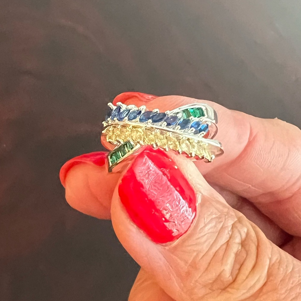 Multicolor Gemstone Ring